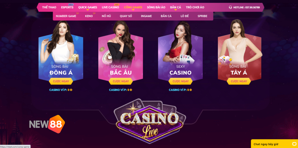 Cập nhật thông tin đa dạng với các sảnh game nhà cái NBET